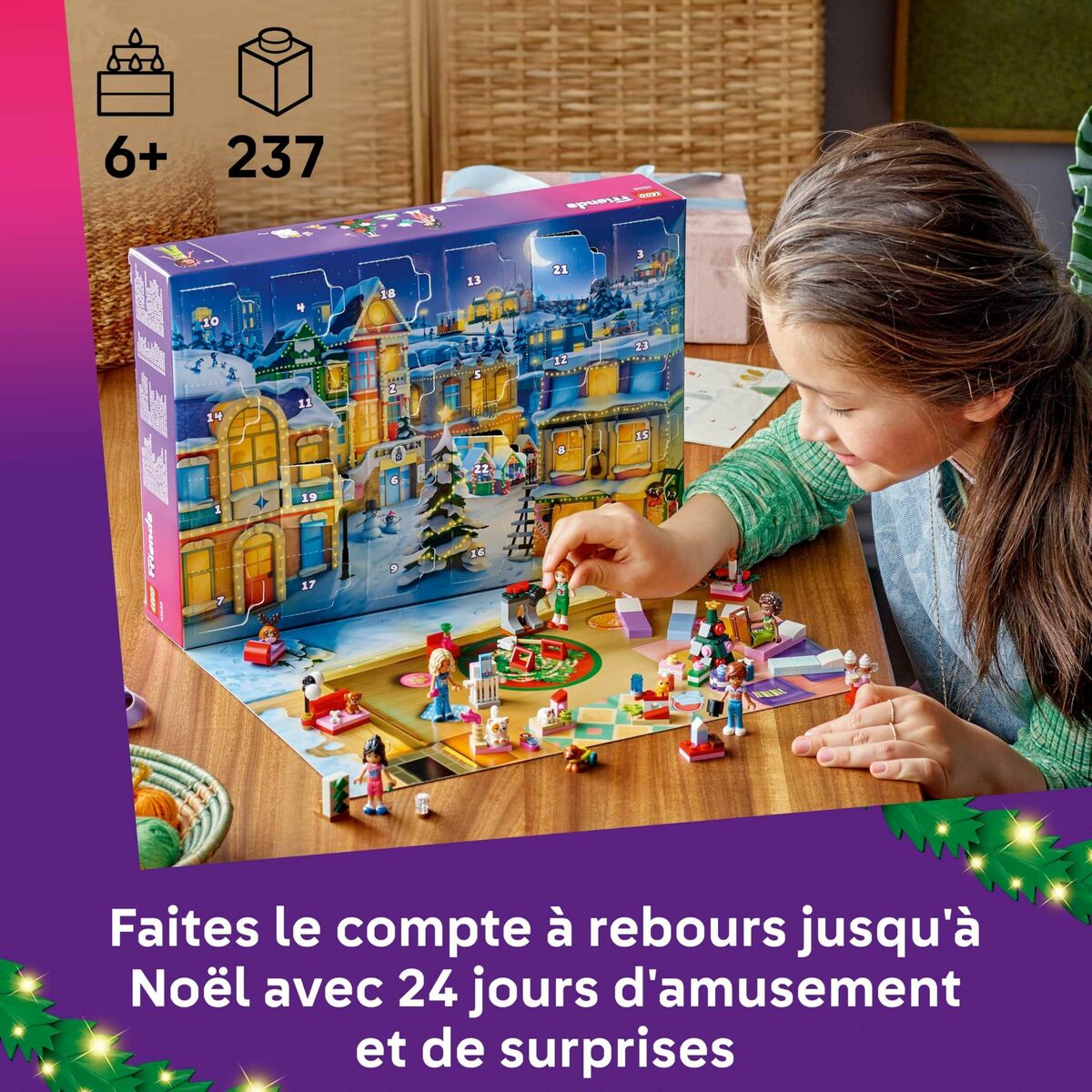Set de Construcție Lego 42668 Advent Calender 2025 Friends 237 Piese - Jucarii si jocuri