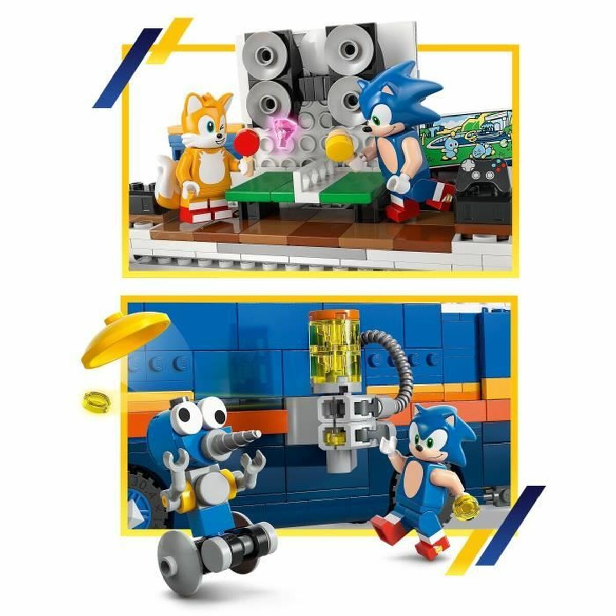 Set de Construcție Lego 77006 Team Sonic Command Truck 747 Piese - Jucarii si jocuri