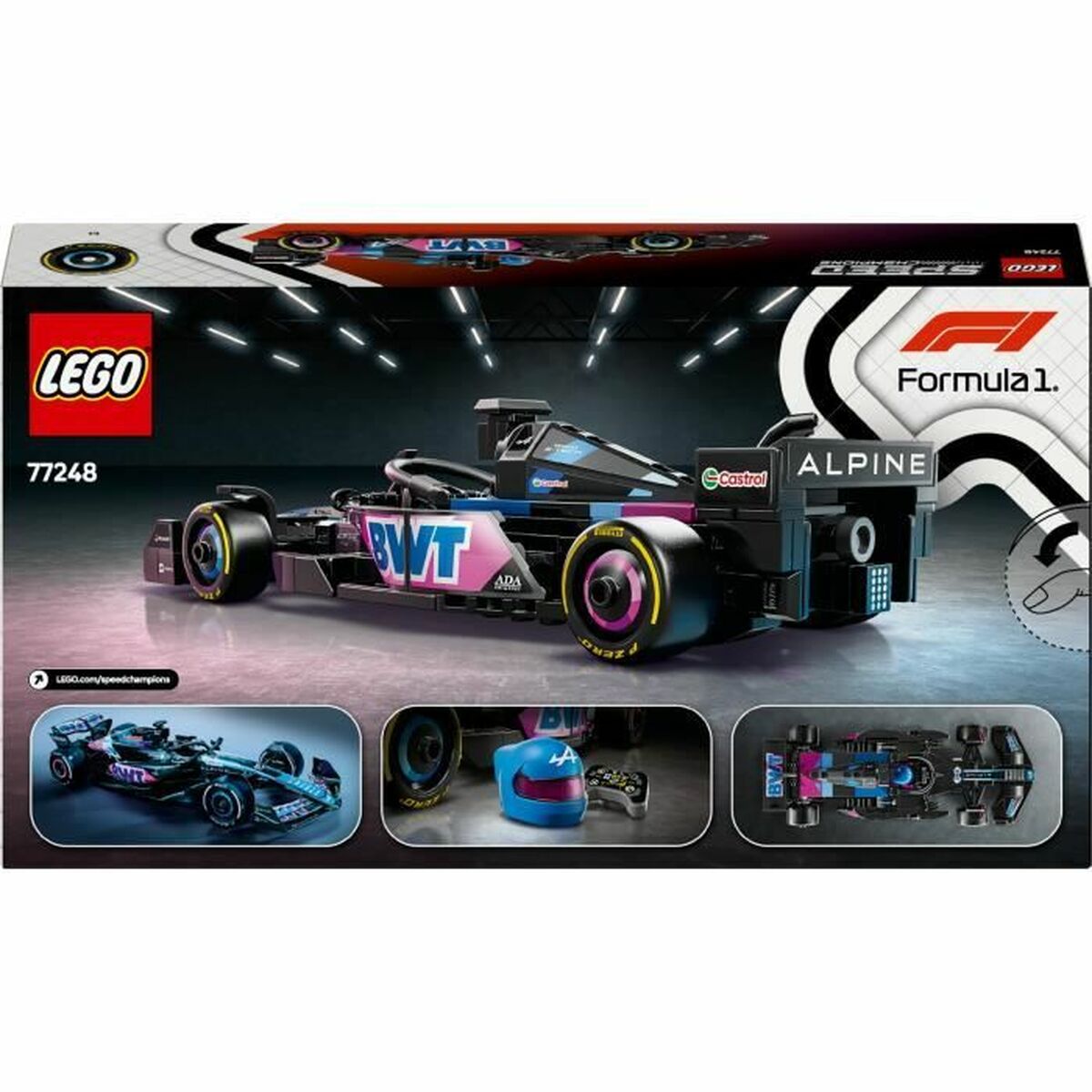 Set de Construcție Lego 77248 BWT Alpine Team A524 258 Piese - Jucarii si jocuri