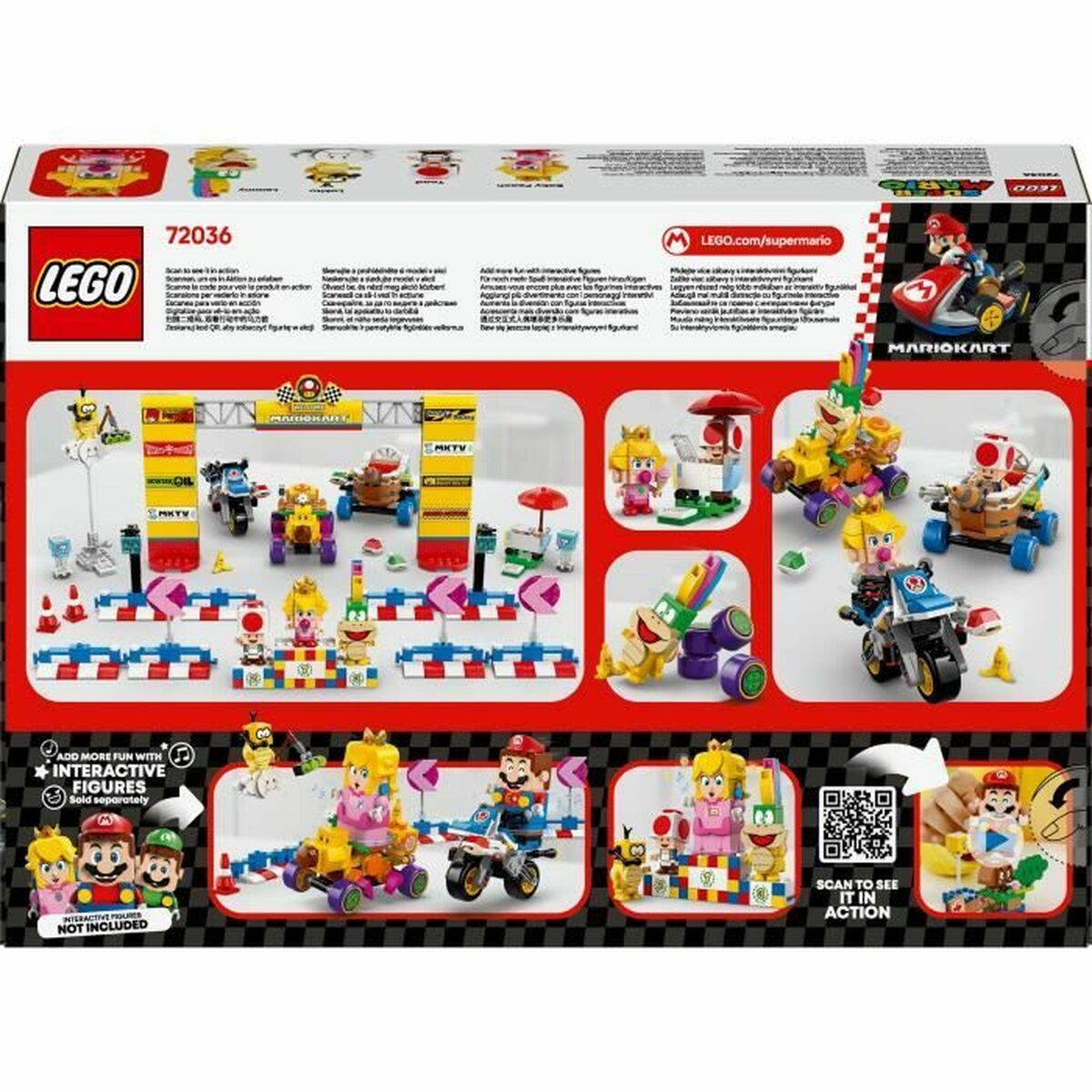 Set de Construcție Lego Super Mario 72036 Mario Kart - Jucarii si jocuri