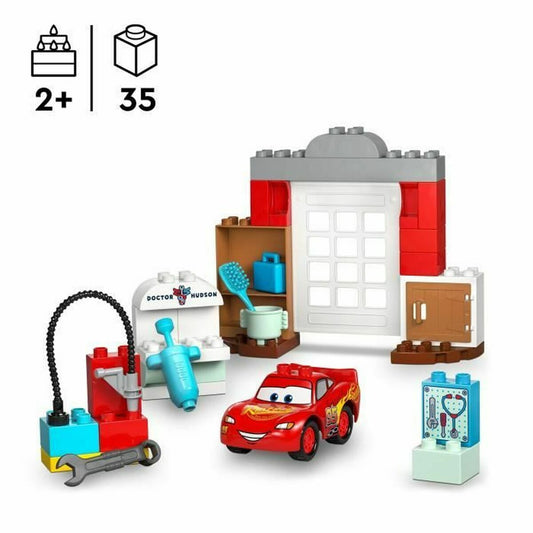 Set de Construcție Lego 10456 Lightning McQueen visits Doc 35 Piese - Jucarii si jocuri