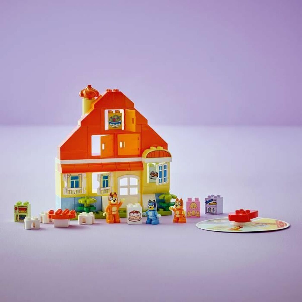 Set de Construcție Lego DUPLO 10459 Bluey's Family House with Memory 83 Piese - Jucarii si jocuri