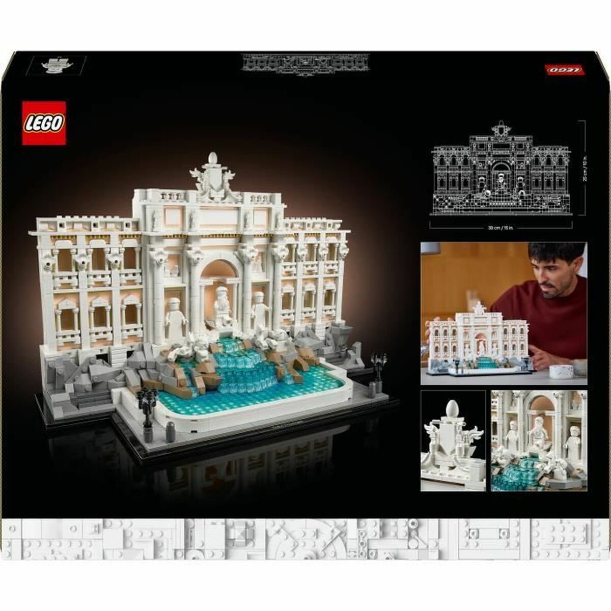 Set de Construcție Lego 21062 Fontana de Trevi – Roma - Jucarii si jocuri