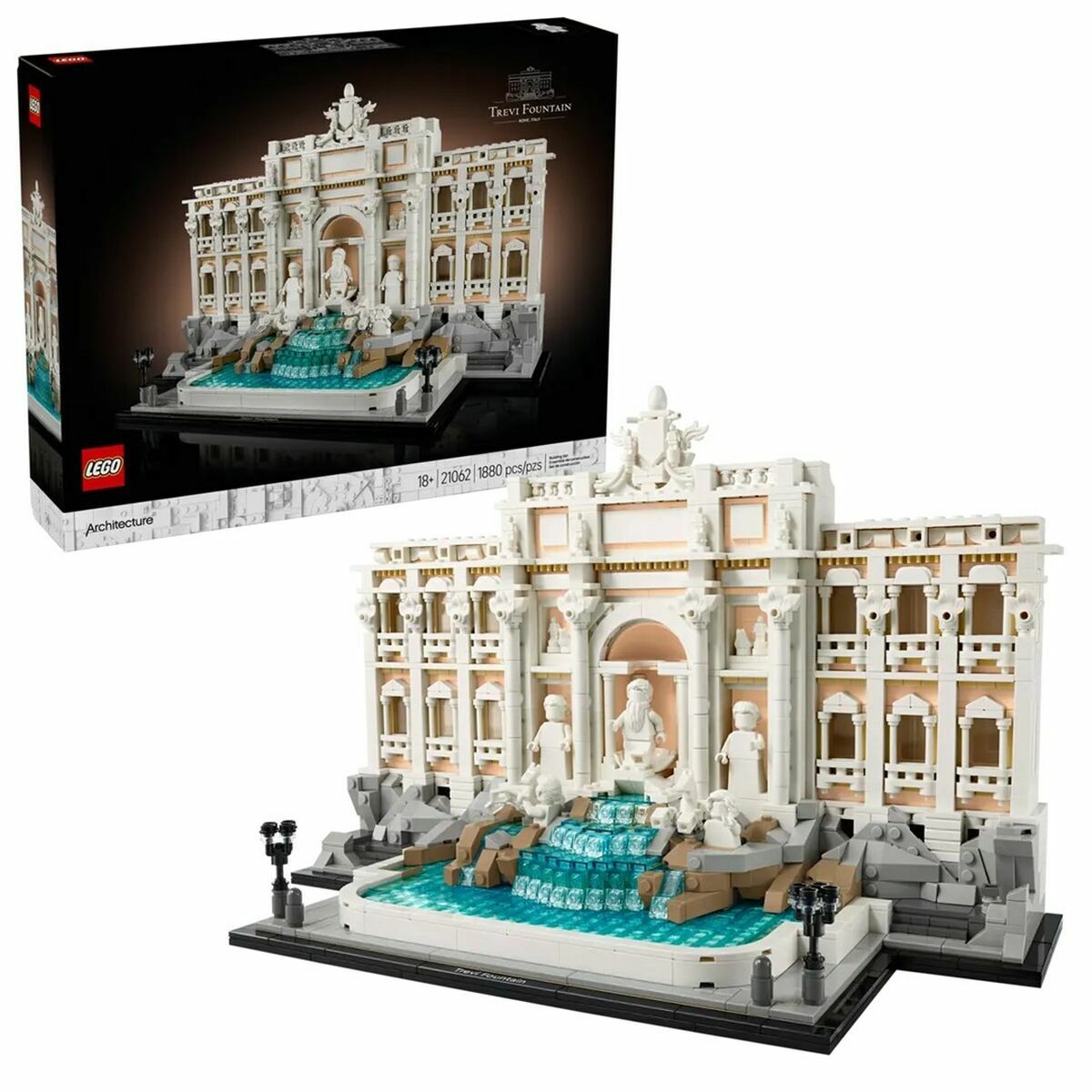 Set de Construcție Lego 21062 Fontana de Trevi – Roma - Jucarii si jocuri