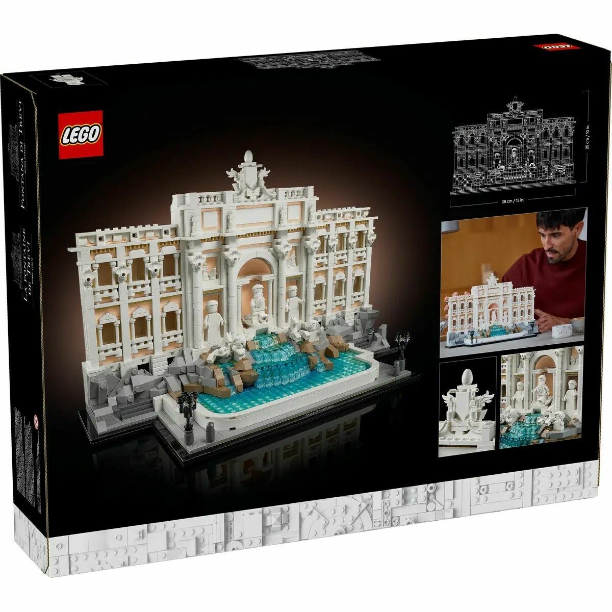 Set de Construcție Lego 21062 Fontana de Trevi – Roma - Jucarii si jocuri