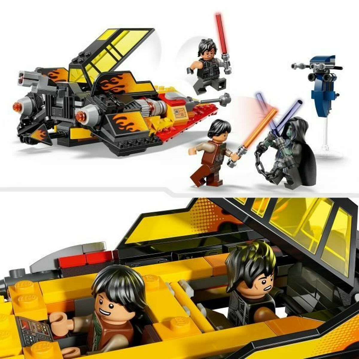 Set de Construcție Lego 75414 The Force Burner Snowspeeder 349 Piese - Jucarii si jocuri