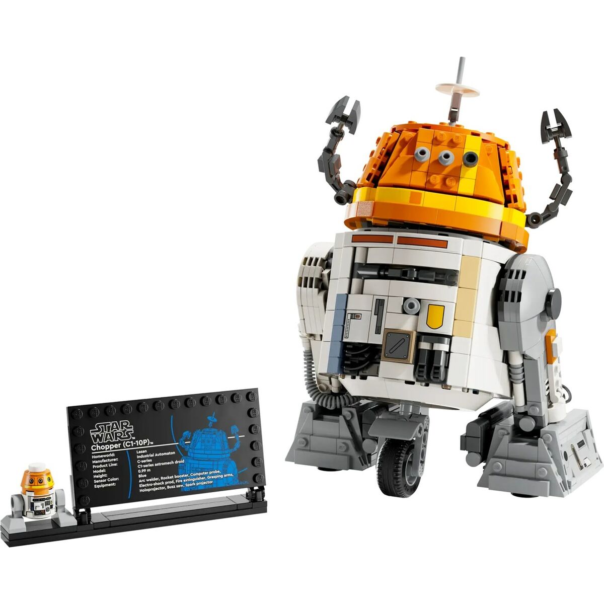 Set de Construcție Lego STAR WARS 75416 Chopper (C1-10P) 1039 Piese - Jucarii si jocuri