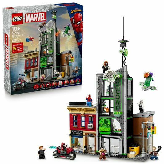 Set de Construcție Lego 76324 Spider-Man VS Oscorp 808 Piese - Jucarii si jocuri