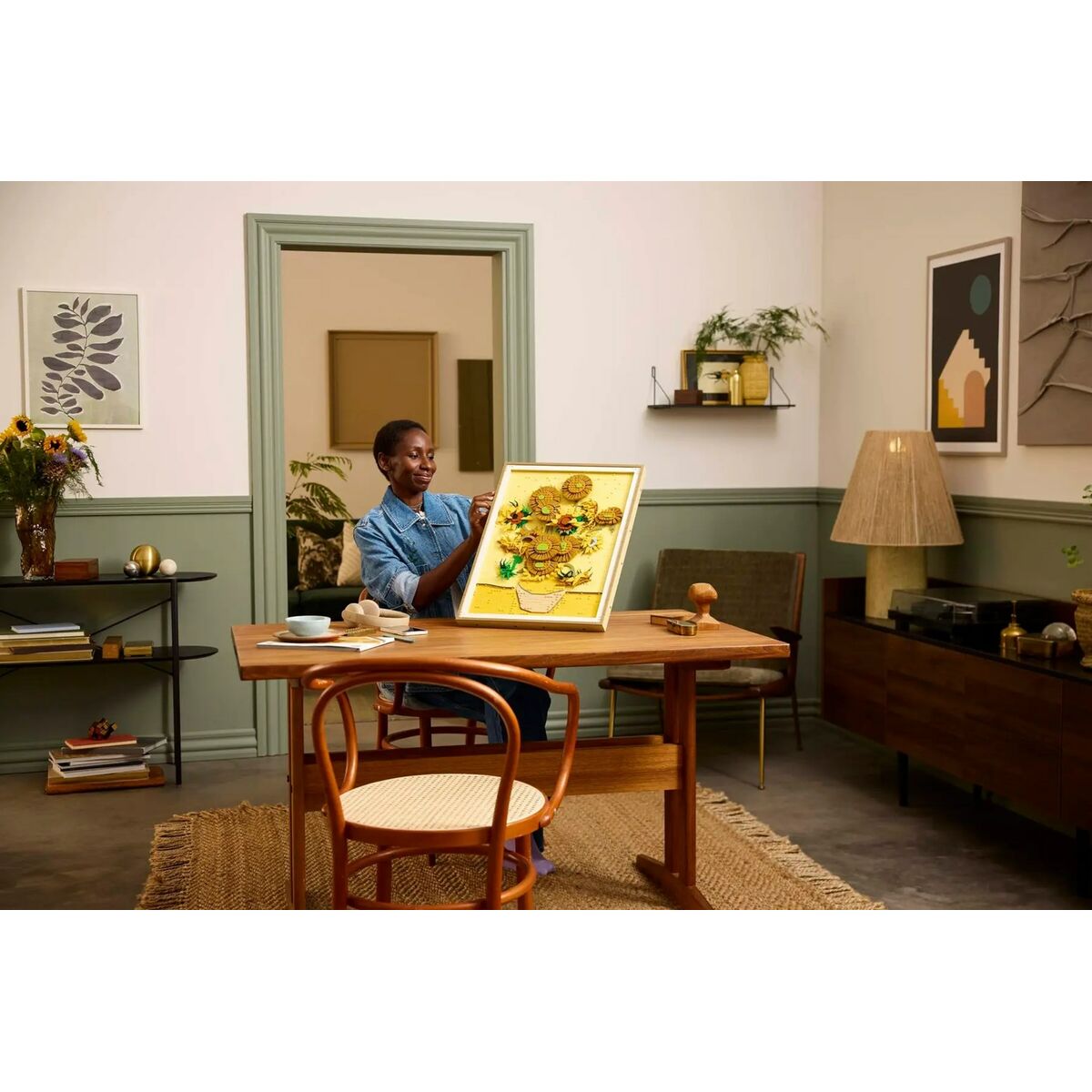 Set de Construcție Lego ART 31215 Vincent van Gogh – Sunflowers 2615 Piese - Jucarii si jocuri