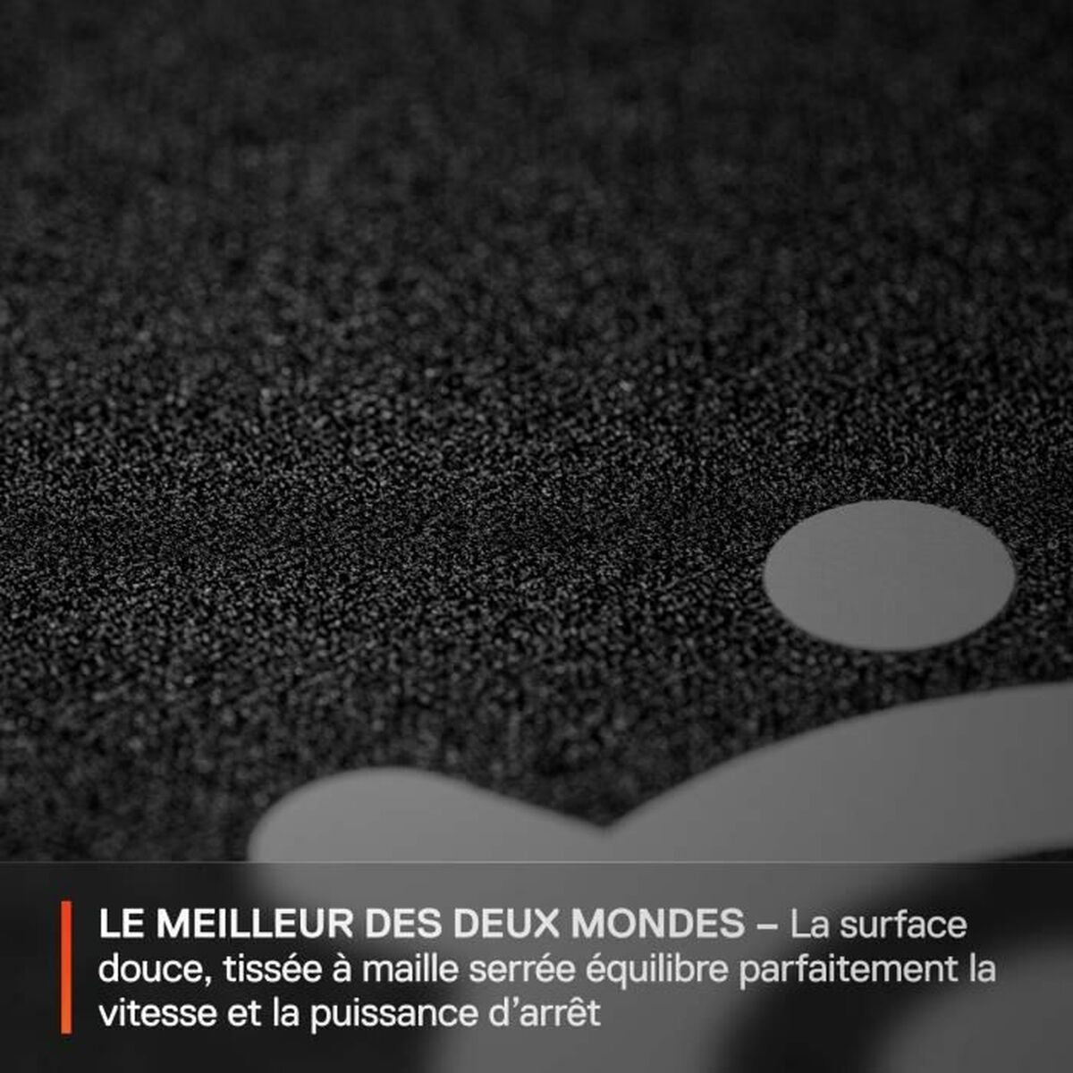 Covoraș de șoarece SteelSeries noir - Tehnică de calcul, Accesorii