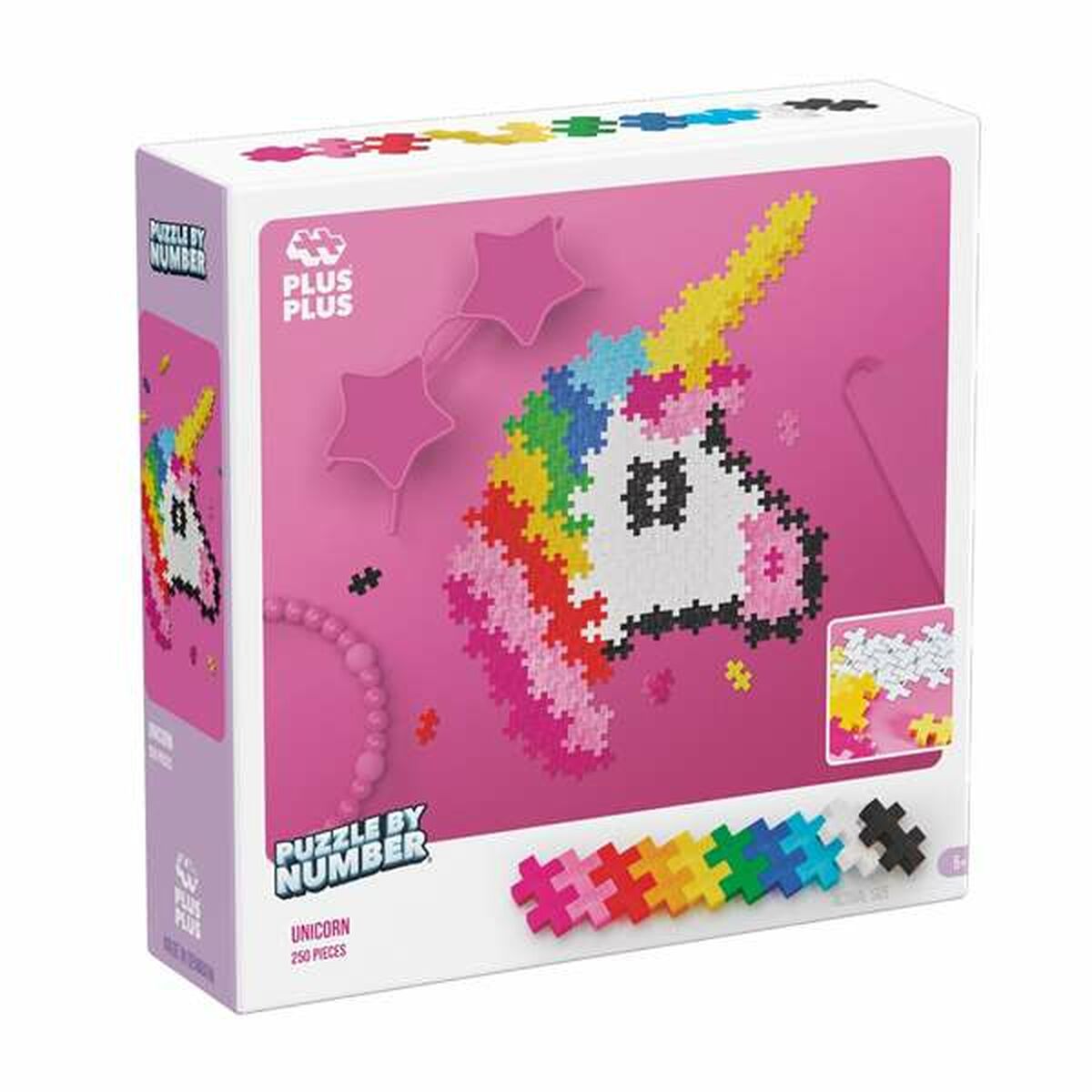 Puzzle Lúdilo Plus Plus Unicorn 250 Piese - Jucarii si jocuri, Puzzle-uri și puzzle-uri