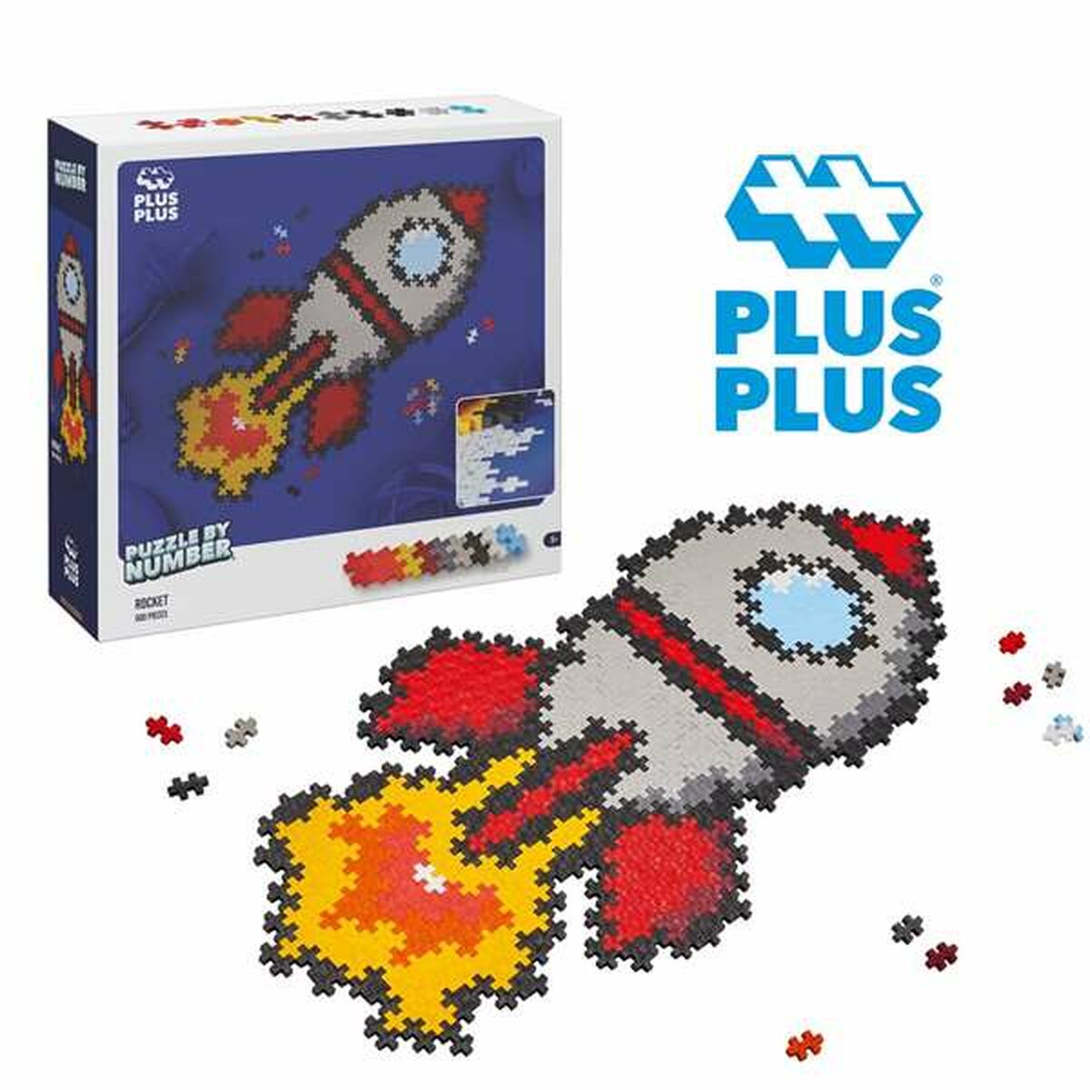 Puzzle Lúdilo Plus Plus Rocket 500 Piese - Jucarii si jocuri, Puzzle-uri și puzzle-uri