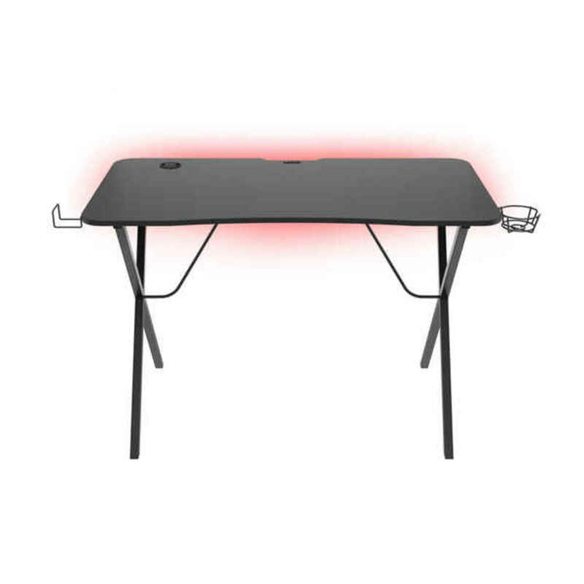 Birou Gaming Gaming Genesis NDS-1606 Negru - Acasă și bucătărie, Mobilă