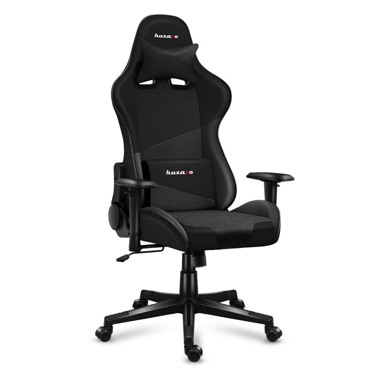 Scaun Gaming Huzaro Force 6.2 Carbon Negru - Acasă și bucătărie, Mobilă