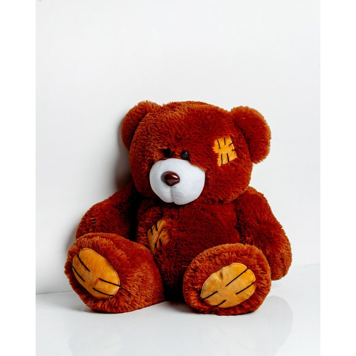 Urs de Pluș GO GIFT TEDDY 60 BR Maro Flauș 60 cm - Jucarii si jocuri, Jucării de pluș