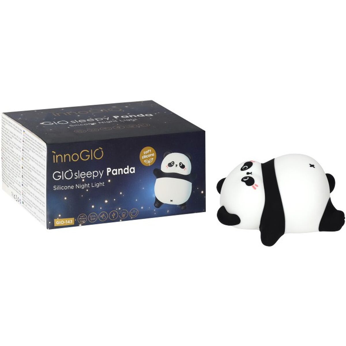 Lumină de noapte Innogio GIOSLEEPY 143 Alb Silicon ABS - Iluminare, Iluminat interior