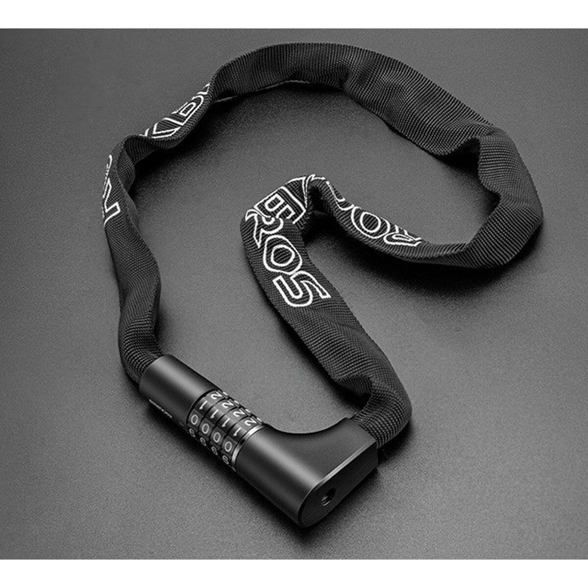 Lacăt cu cheie Rockbros 3230002001 Negru - Sport și în aer liber, Ciclism