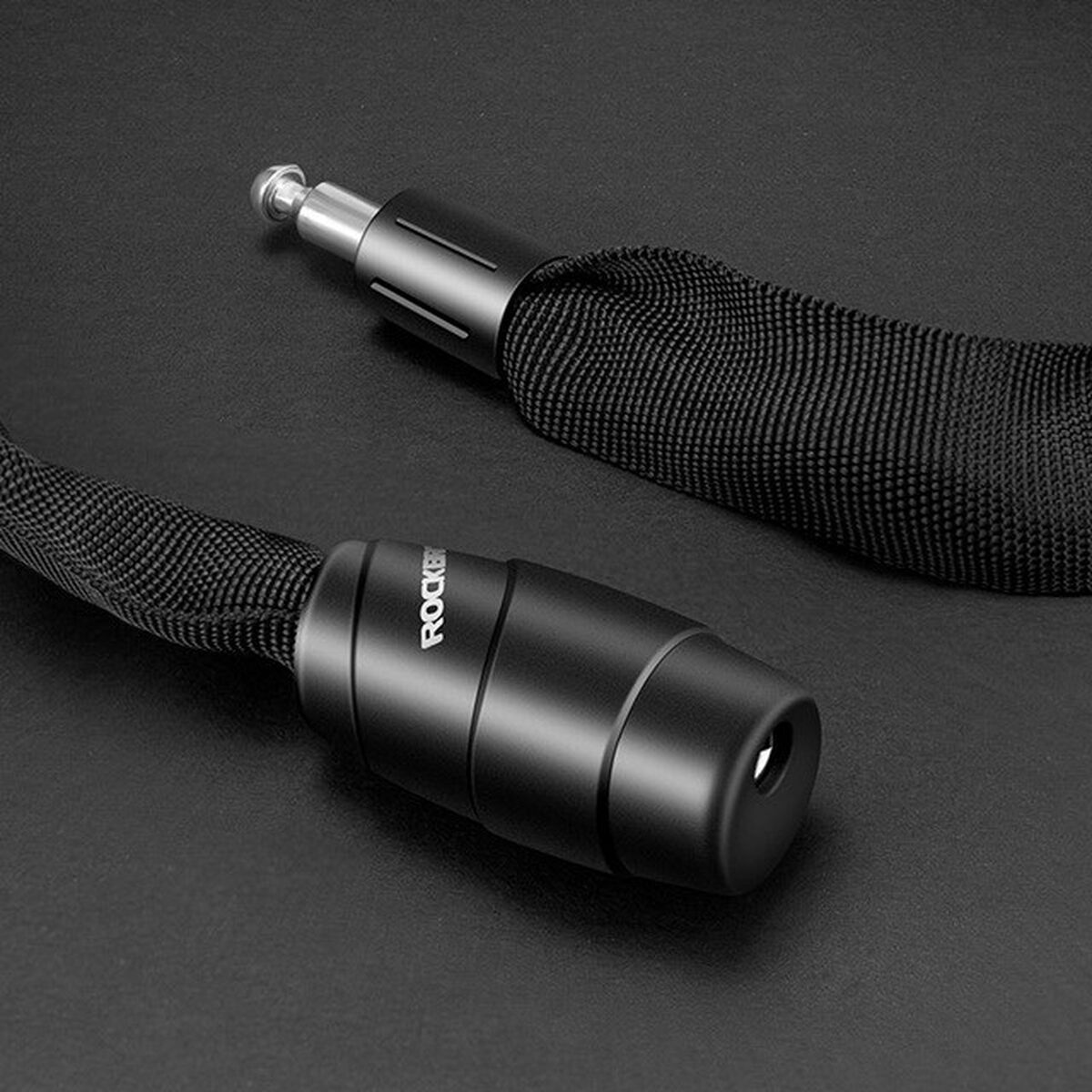 Lacăt cu cheie Rockbros 3230002001 Negru - Sport și în aer liber, Ciclism