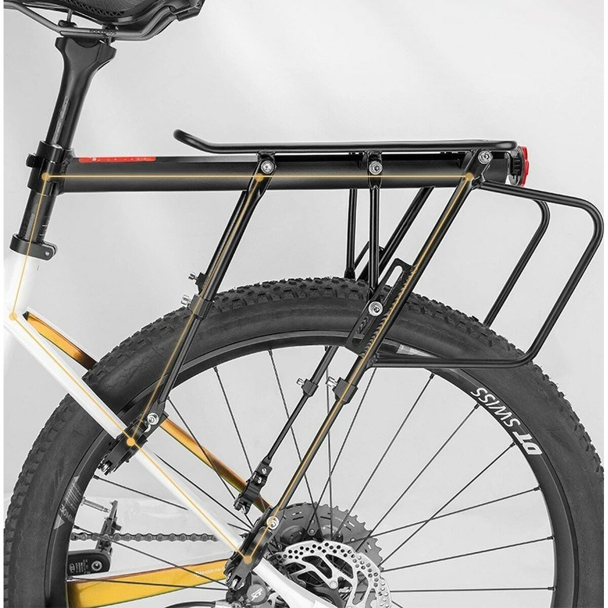 Suport pentru Coș de Bicicletă Rockbros 157373 - Sport și în aer liber, Ciclism
