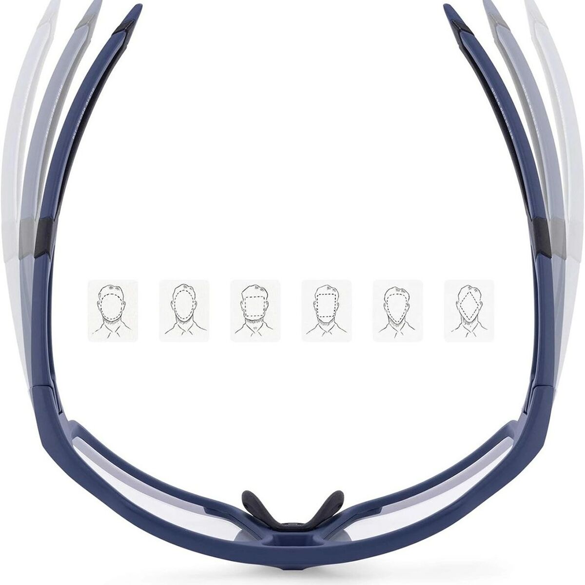 Ochelari de ciclism Rockbros 163750 Albastru Negru - Sport și în aer liber, Ciclism