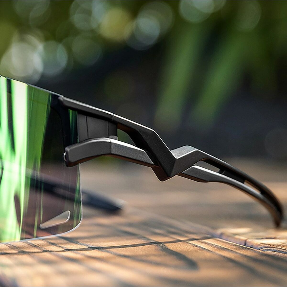 Ochelari de ciclism Rockbros 189103 Verde - Sport și în aer liber, Ciclism