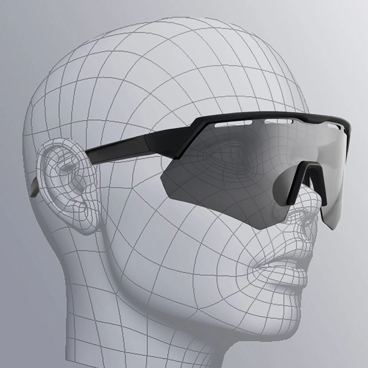 Ochelari de ciclism Rockbros 189114 Gri - Sport și în aer liber, Ciclism