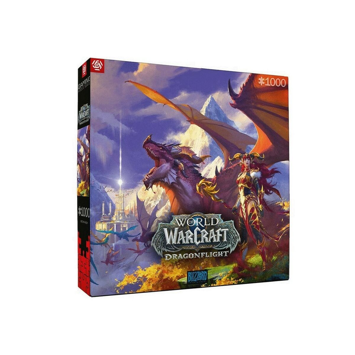 Puzzle Cenega Publishing World of Warcraft: Dragonflight 1000 Piese - Jucarii si jocuri, Puzzle-uri și puzzle-uri