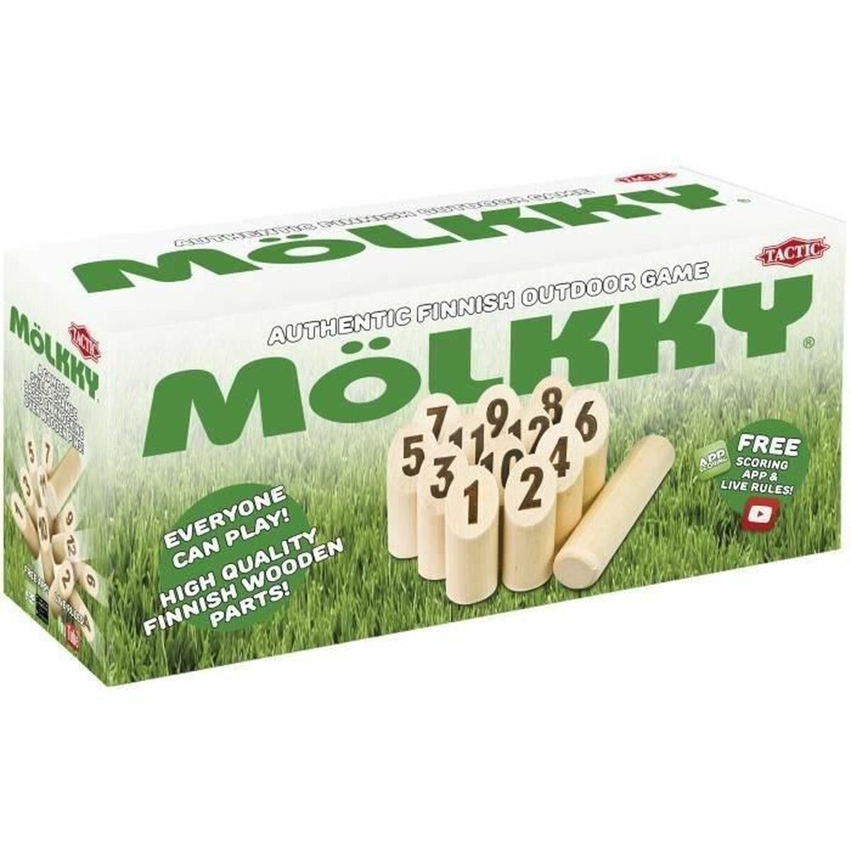 Joc de Îndemânare Tactic Mölkky Standard - Jucarii si jocuri, Jocuri și accesorii