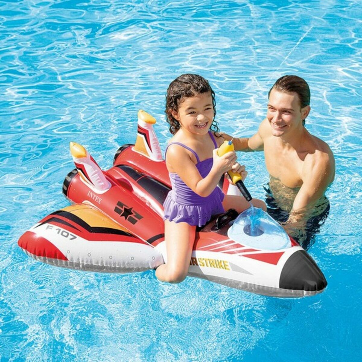 Figurină Gonflabilă pentru Piscină Intex 57536NP 117 x 117 cm - Jucarii si jocuri, În aer liber și sport
