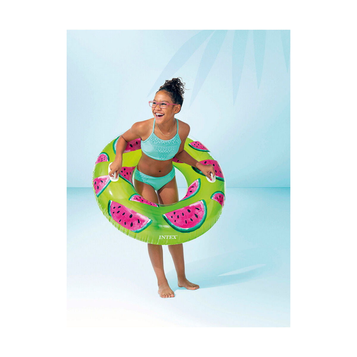 Colac Gonflabil Intex Fructe PVC Ø 107 cm - Jucarii si jocuri, În aer liber și sport