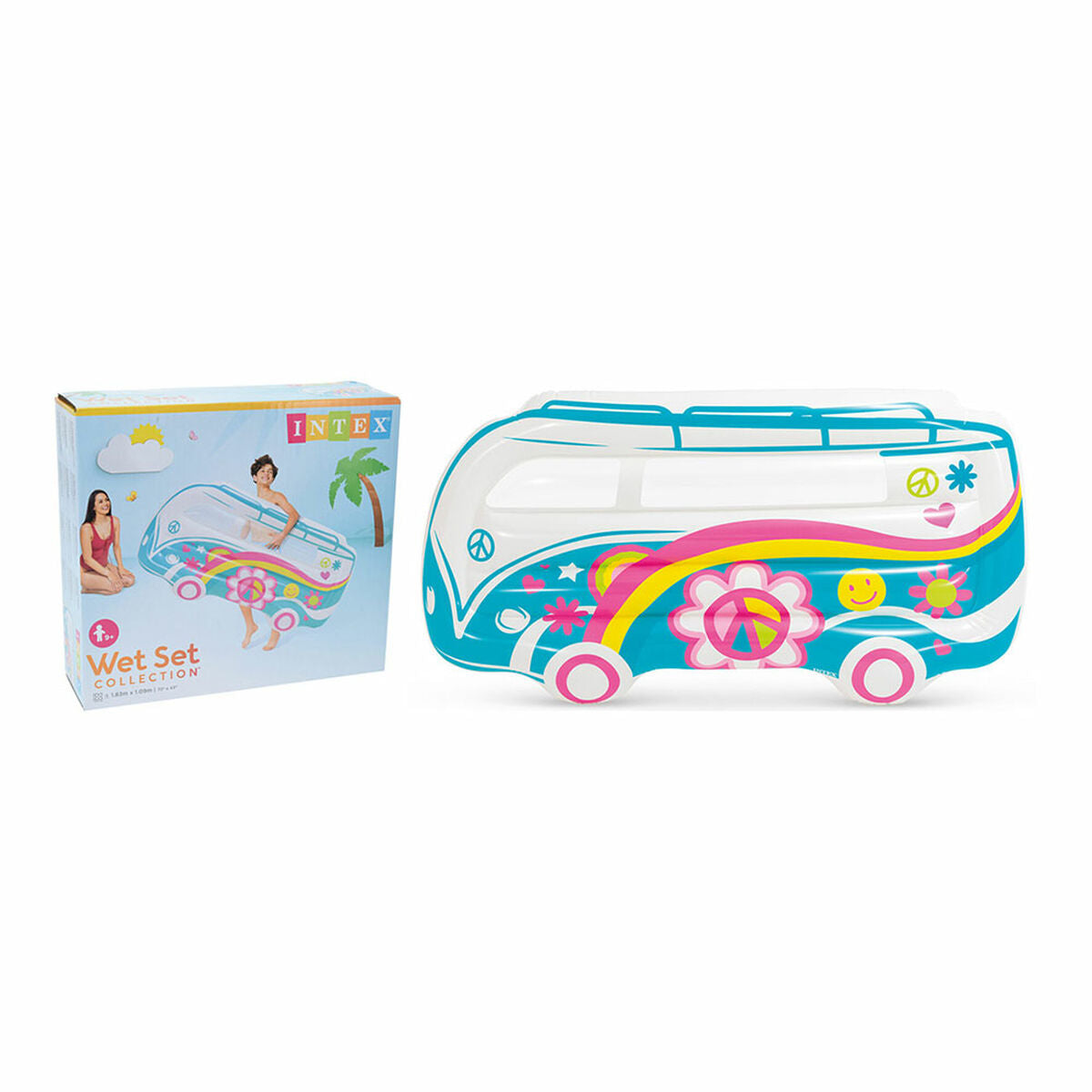 Saltea gonflabilă Intex Furgonetă 1,7 x 91 x 23 cm - Jucarii si jocuri, În aer liber și sport