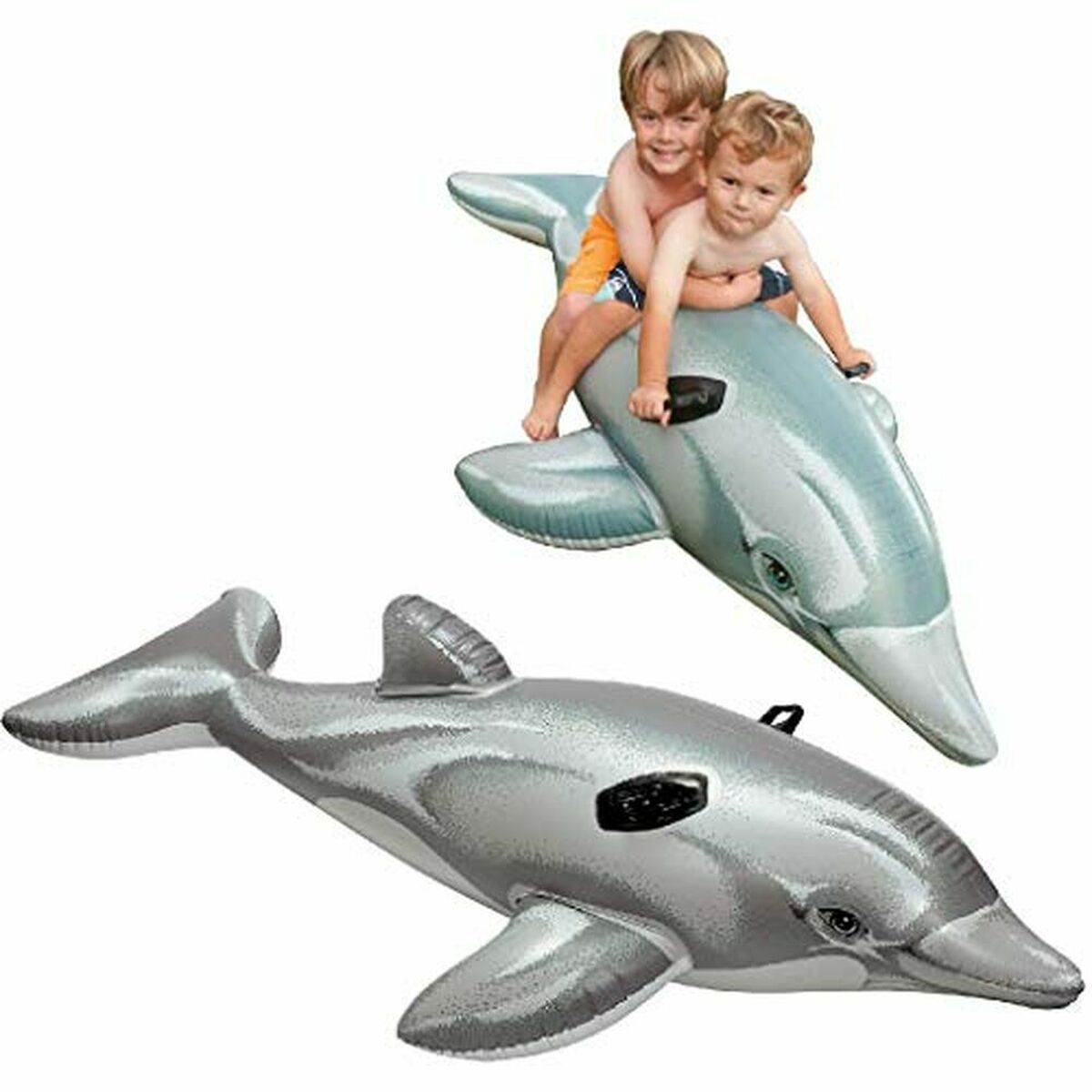 Figurină Gonflabilă pentru Piscină Intex Lil' Dolphin Ride-On - Jucarii si jocuri, În aer liber și sport