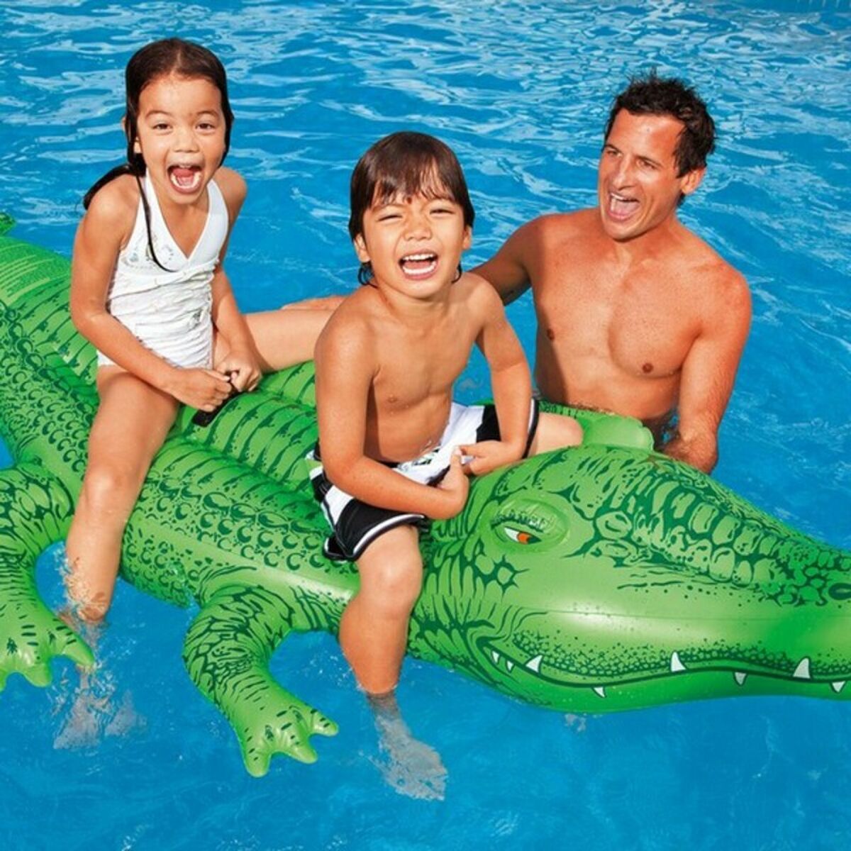 Figurină Gonflabilă pentru Piscină Intex (203 x 114 cm) - Jucarii si jocuri, În aer liber și sport