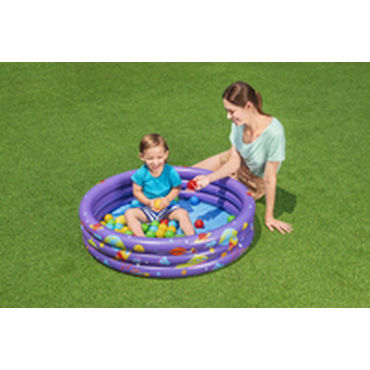 Piscină cu Mingi Bestway 102 x 25 cm - Jucarii si jocuri, În aer liber și sport
