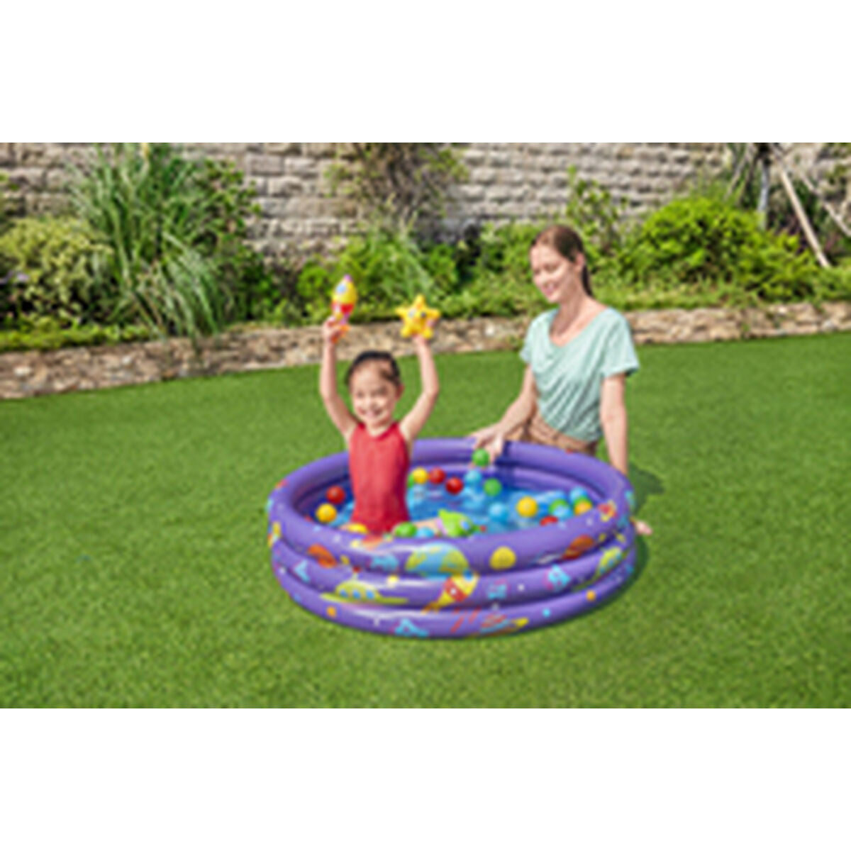 Piscină cu Mingi Bestway 102 x 25 cm - Jucarii si jocuri, În aer liber și sport