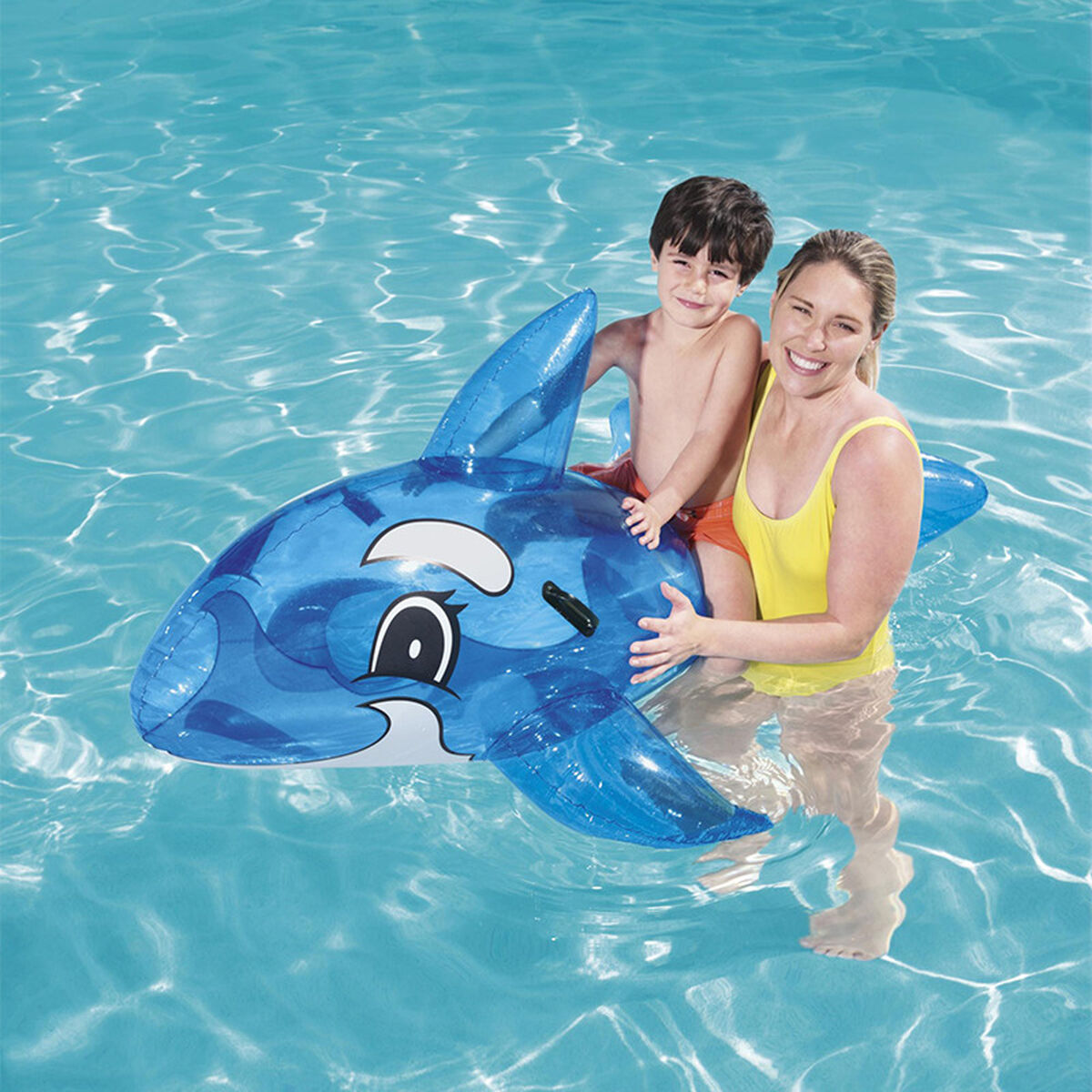 Figurină Gonflabilă pentru Piscină Bestway Balenă 157 x 94 cm - Jucarii si jocuri, În aer liber și sport