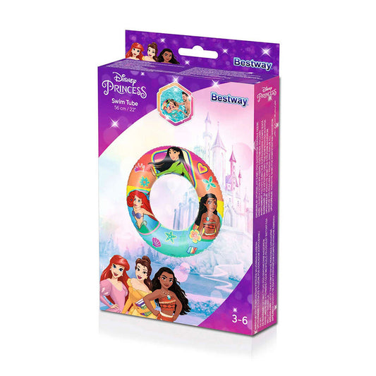 Flotor gonflabil Bestway Multicolor Prințese Disney Ø 56 cm - Jucarii si jocuri, În aer liber și sport