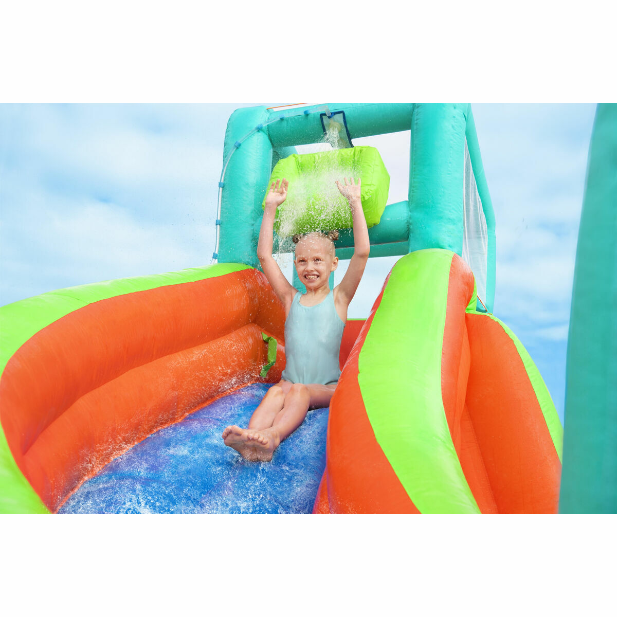 Bestway Piscină Parcul Acvatic Gonflabil 365x320x240 cm + 5 Ani Grădină 53408 - Jucarii si jocuri, În aer liber și sport