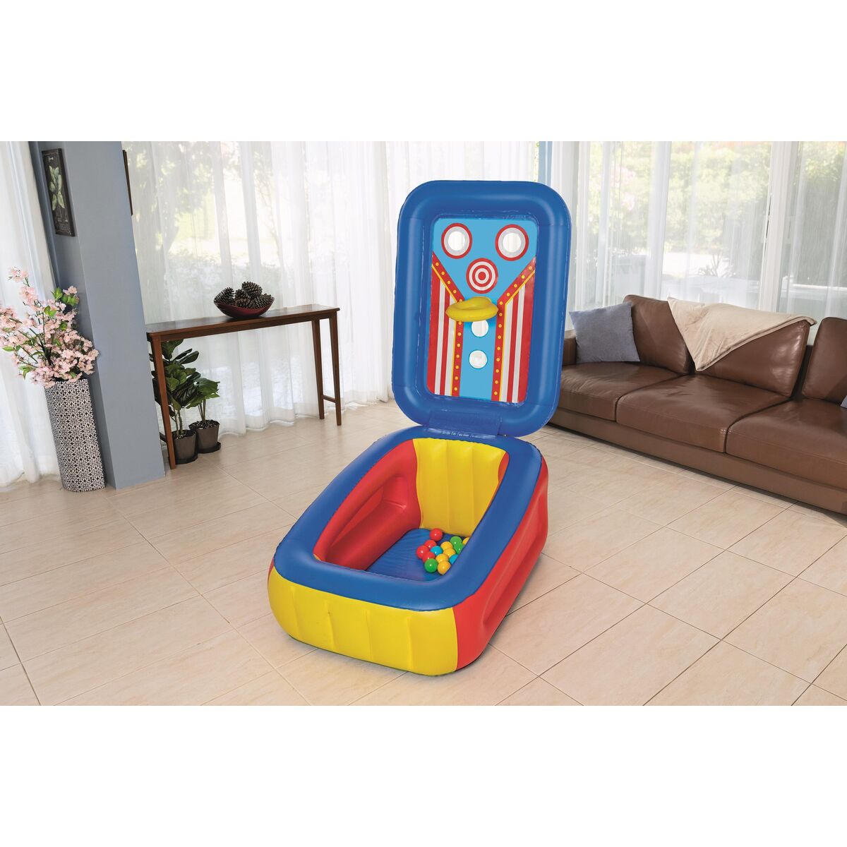 Bestway Piscină Inflatable Copii Jocuri cu Bile 110x81x62 cm +2 Ani Grădină 52635 - Jucarii si jocuri, În aer liber și sport