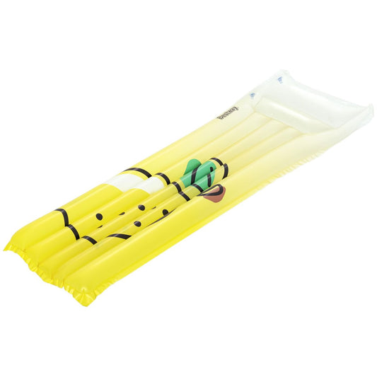 Bestway Colchoneta Inflabilă Limon 183x69 cm Plajă și Piscină 44122 - Jucarii si jocuri, În aer liber și sport