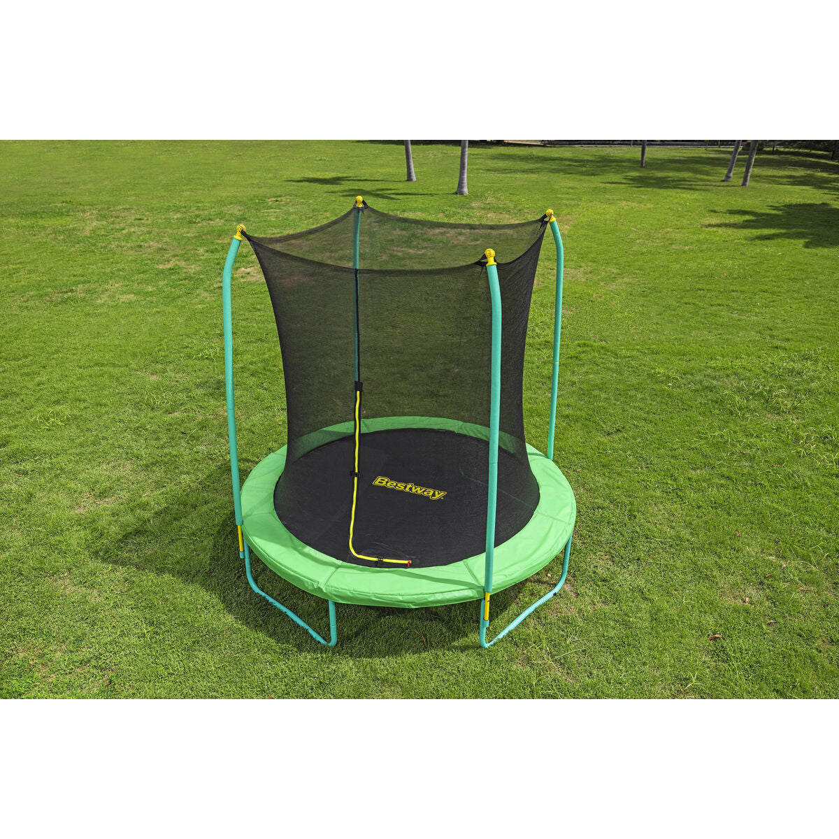Bestway Cama de Saltar 244x220 cm +6 Ani Gradina 59102 - Jucarii si jocuri, În aer liber și sport