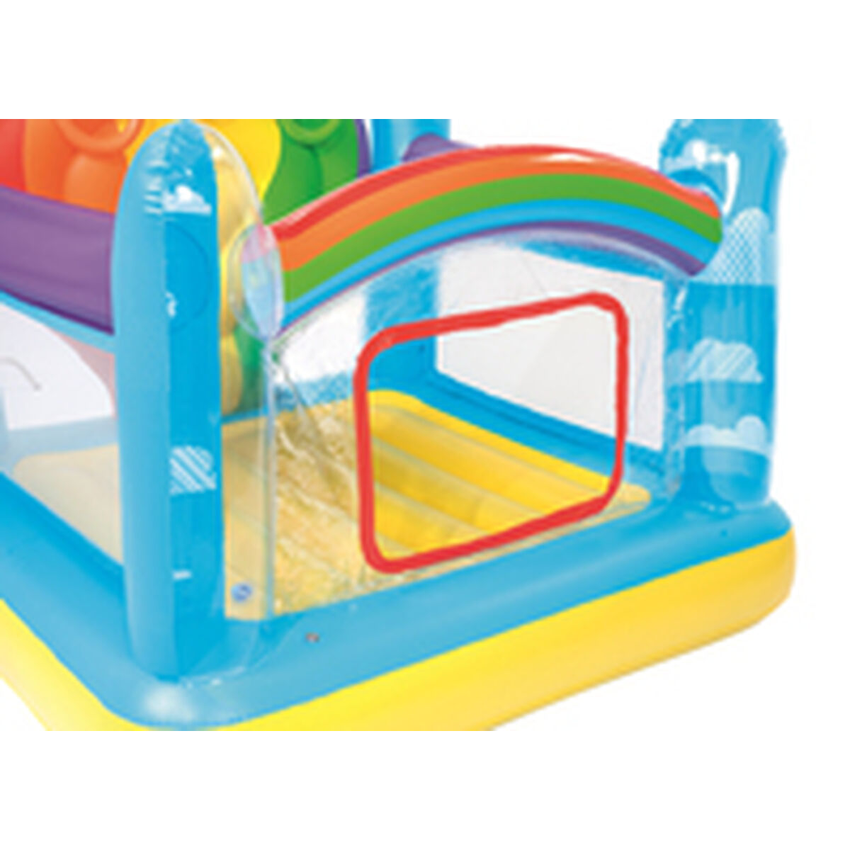 Castel gonflabil Bestway Curcubeu 175 x 173 x 137 cm - Jucarii si jocuri, În aer liber și sport