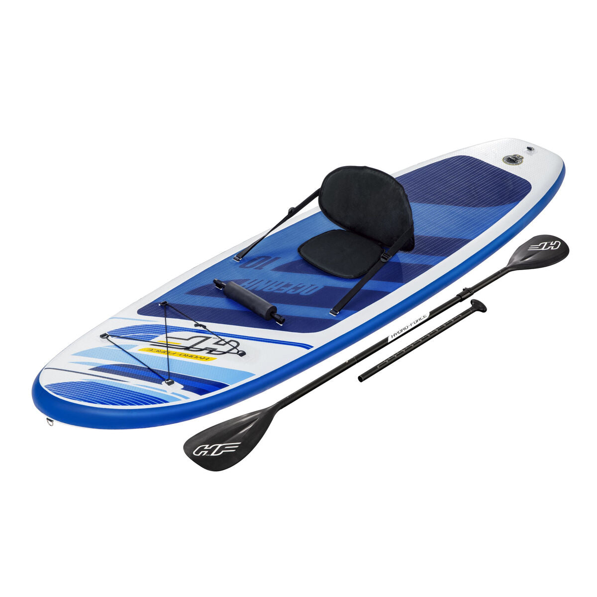 Placă gonflabilă de paddle surf cu accesorii Bestway Hydro-Force Multicolor 305 x 84 x 12 cm - Sport și în aer liber, Sporturi acvatice