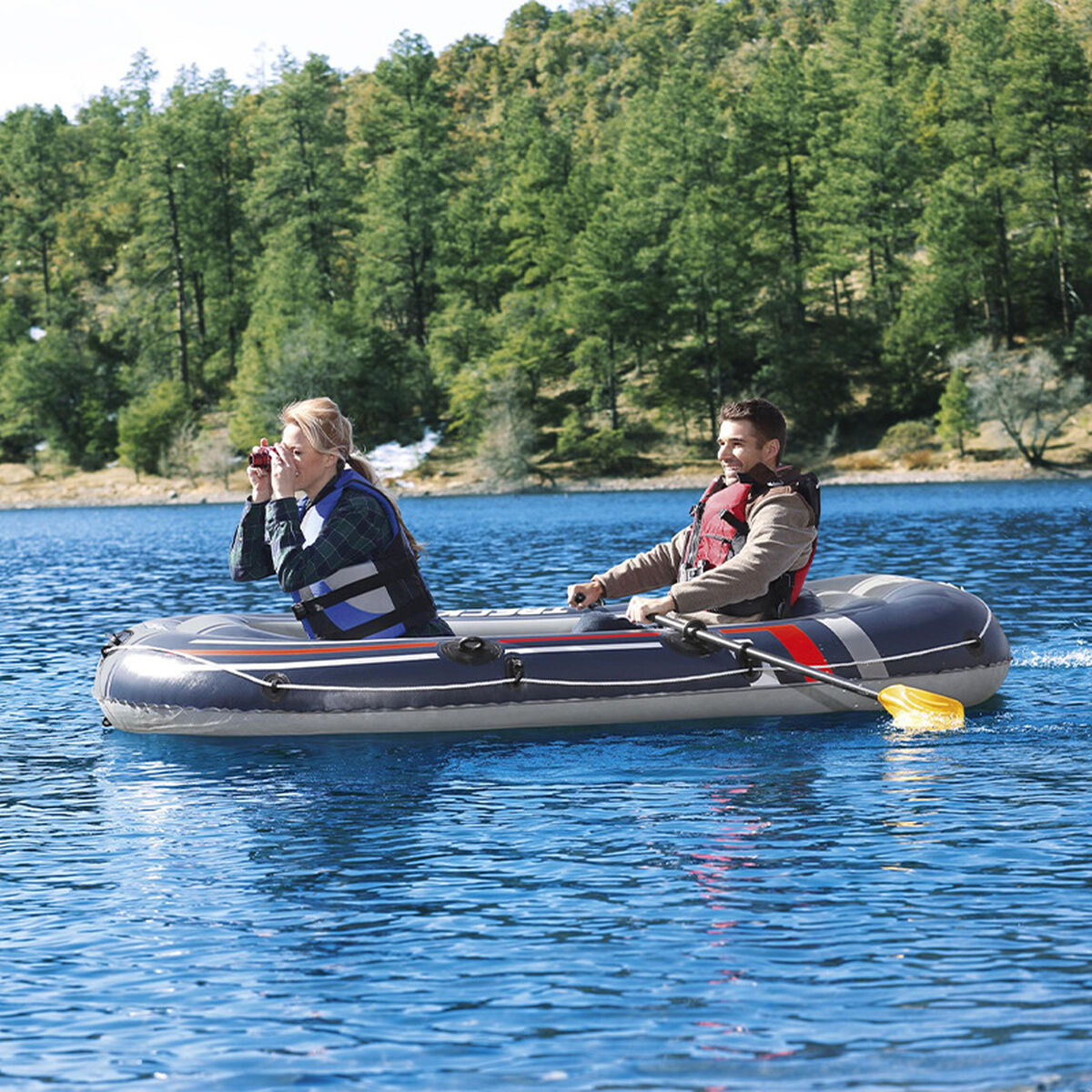 Vâsle Bestway Hydro-Force Galben 124 cm - Sport și în aer liber, Sporturi acvatice