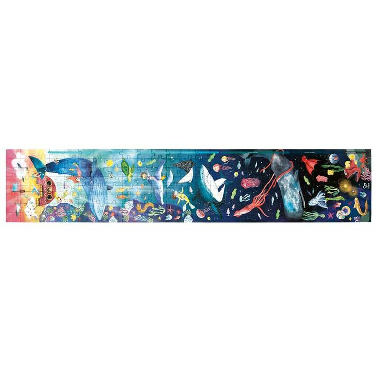 Puzzle Hape 150 x 30 cm 200 Piese Marin - Jucarii si jocuri, Puzzle-uri și puzzle-uri