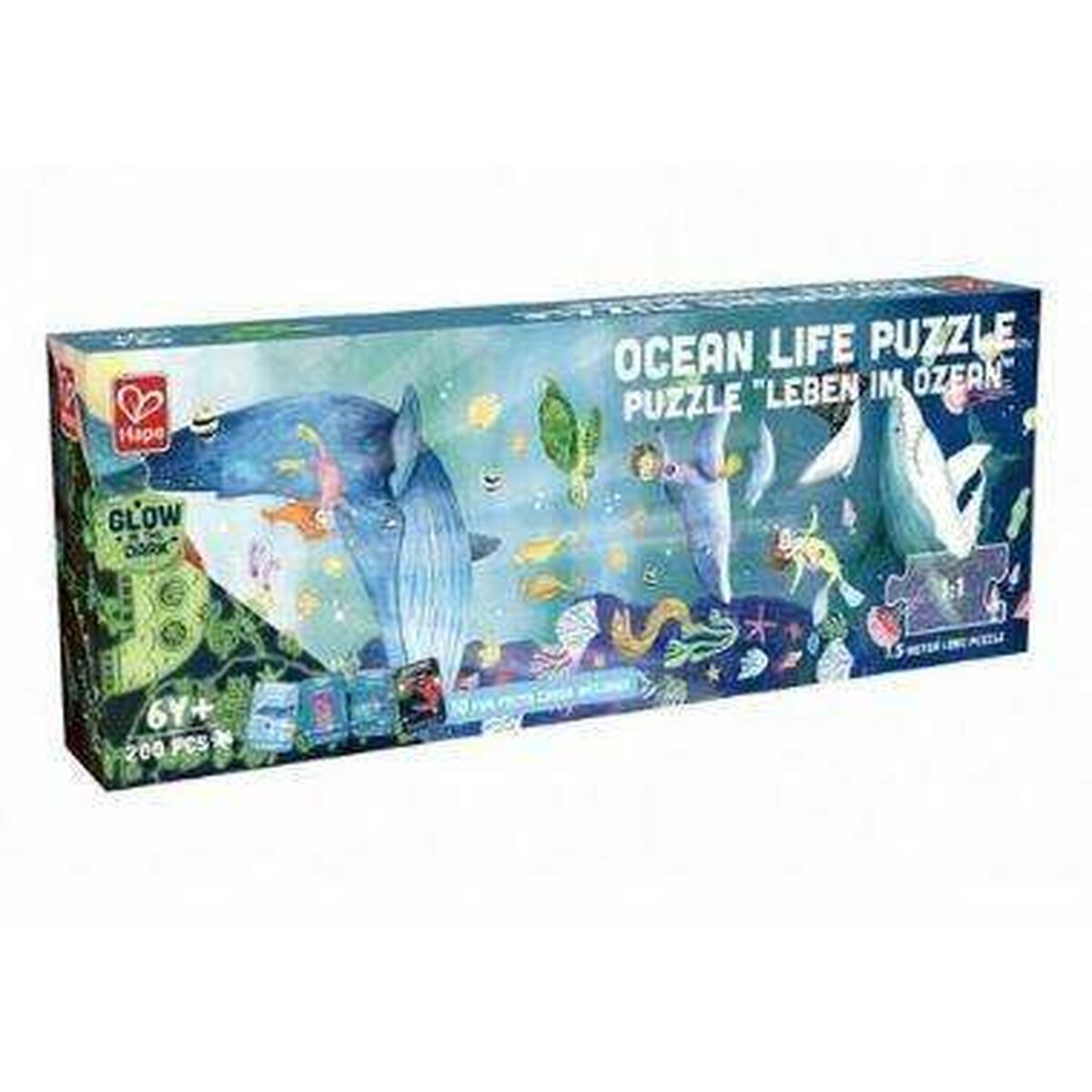 Puzzle Hape 150 x 30 cm 200 Piese Marin - Jucarii si jocuri, Puzzle-uri și puzzle-uri