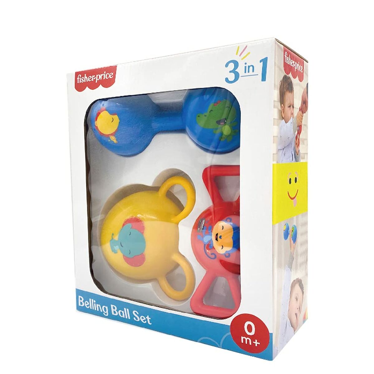Zornăitoare cu Sunet Fisher Price animale - Bebelus, Jucăriile copilăriei timpurii