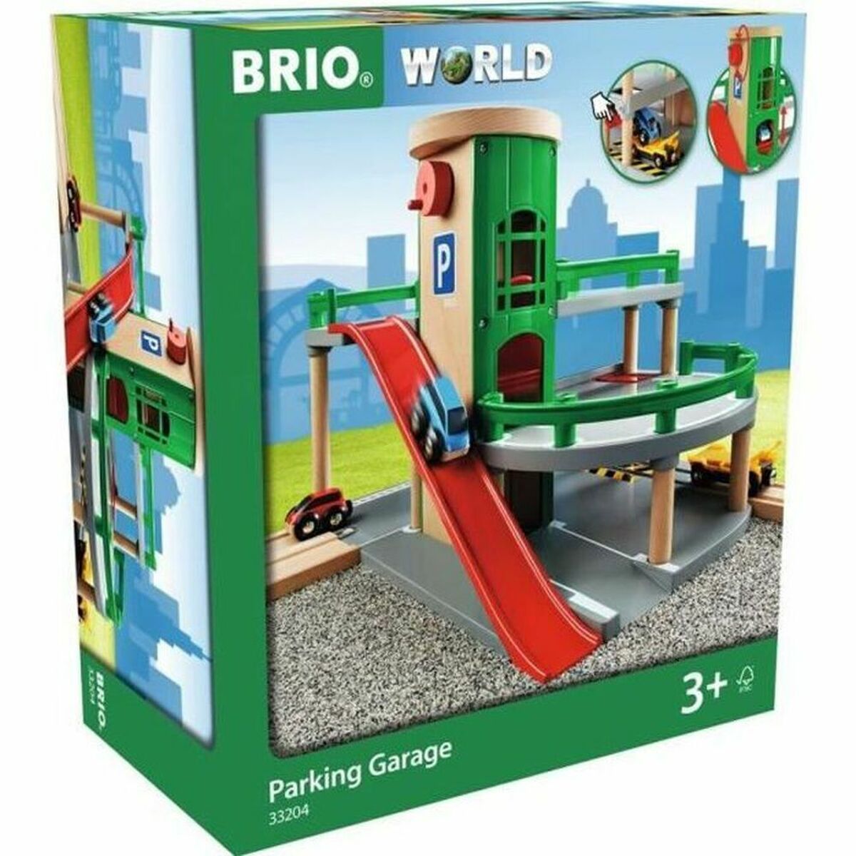 Set de Construcție Brio Garage Rail Multicolor - Jucarii si jocuri