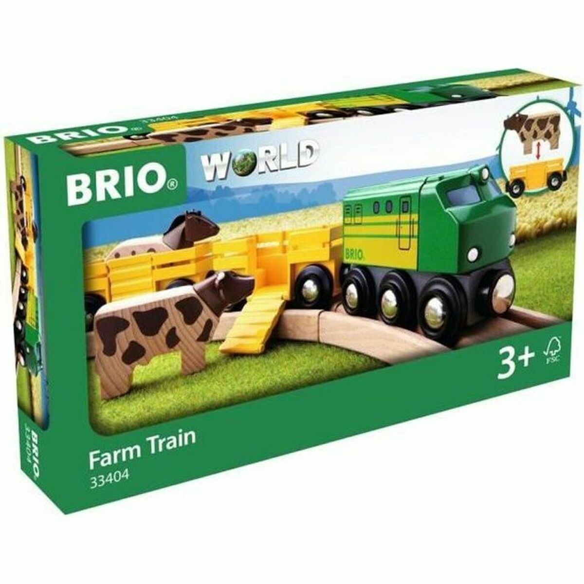 Tren Brio Farm Animal - Jucarii si jocuri, Vehicule