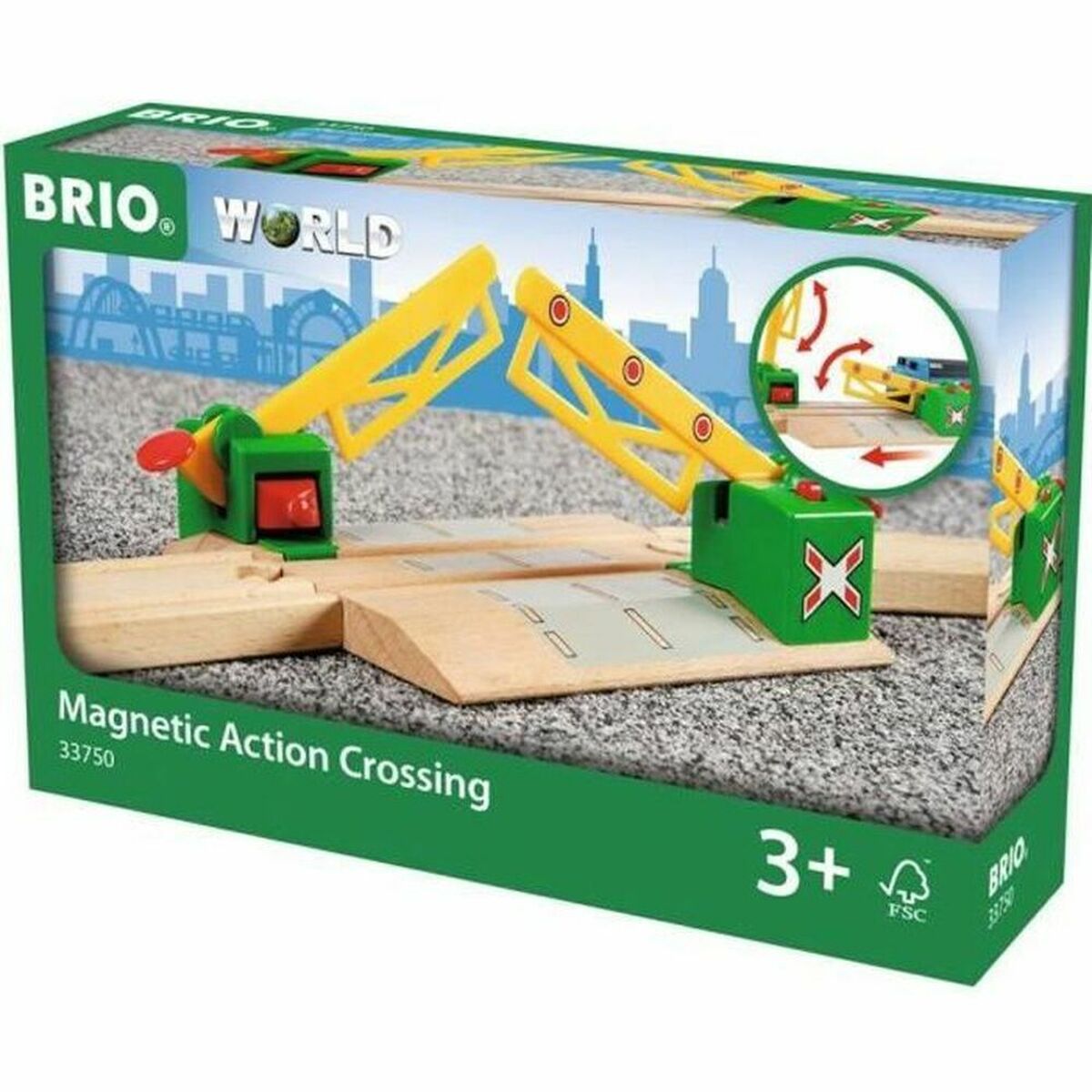 Tren Brio Magnetic Action Crossing - Jucarii si jocuri, Vehicule
